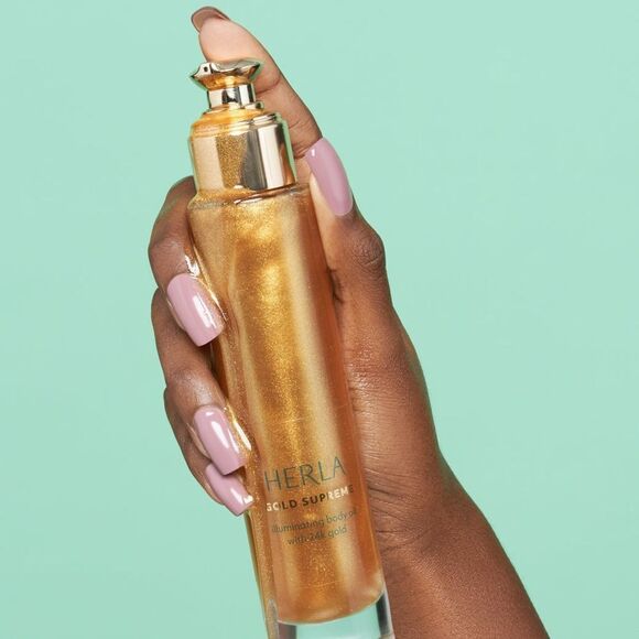 Herla Gold Supreme Illuminating Body Oil With 24K Gold - Picture 8 of 10